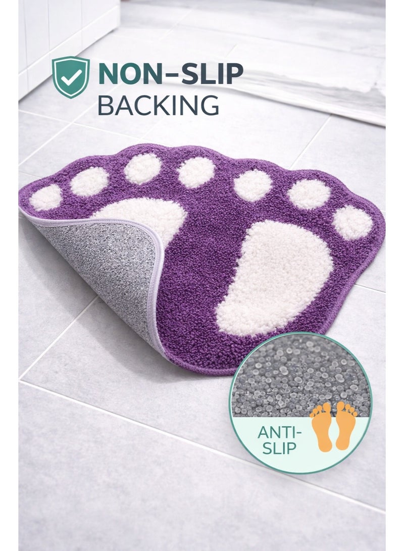 EBREEZZ Premium Plush Bathroom Mat – Ultra Soft, Non-Slip & Highly Absorbent – Machine Washable Floor Rug - Image 2